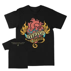 Stretch Arm Strong "Yesterday" Black T-Shirt