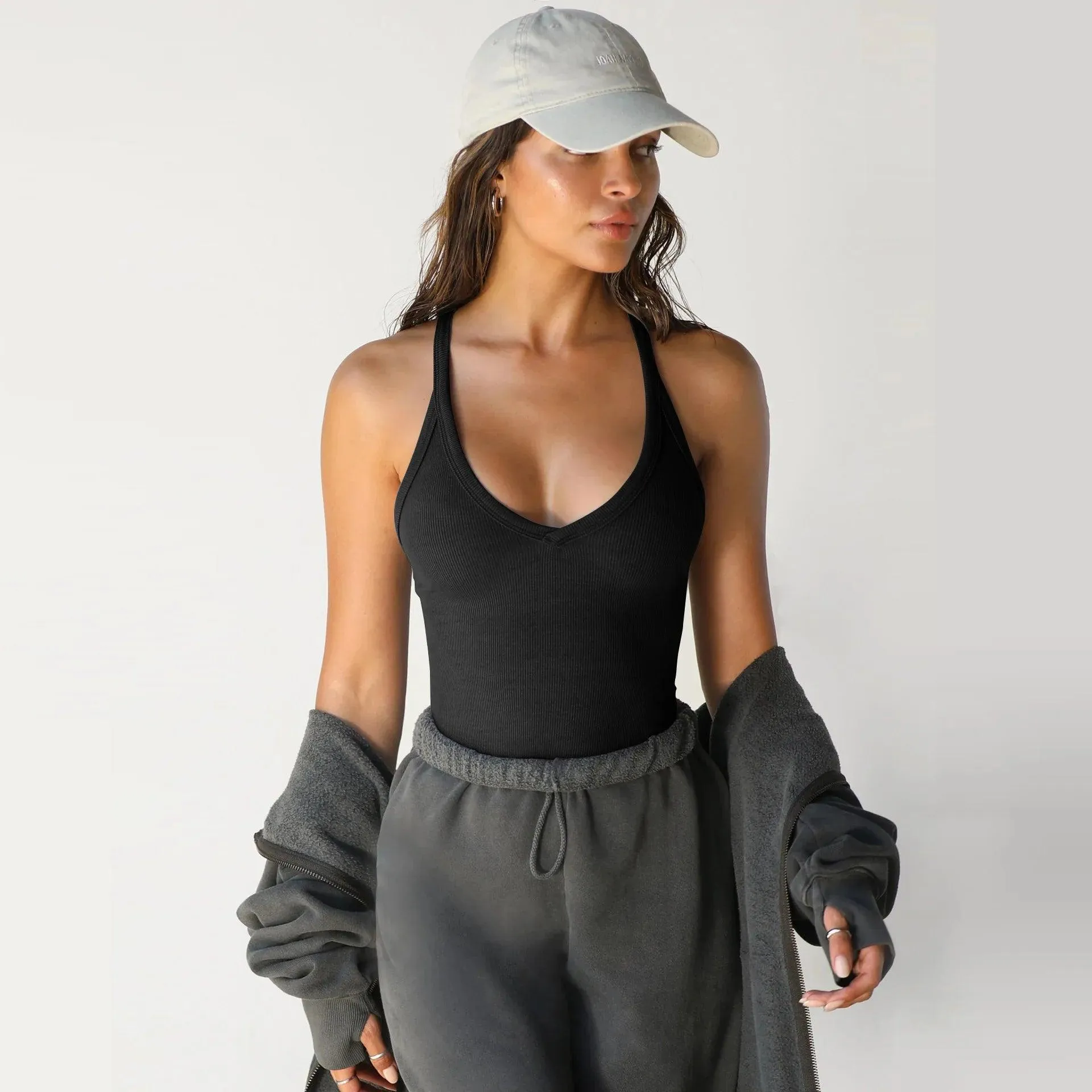 Summer vest crop top