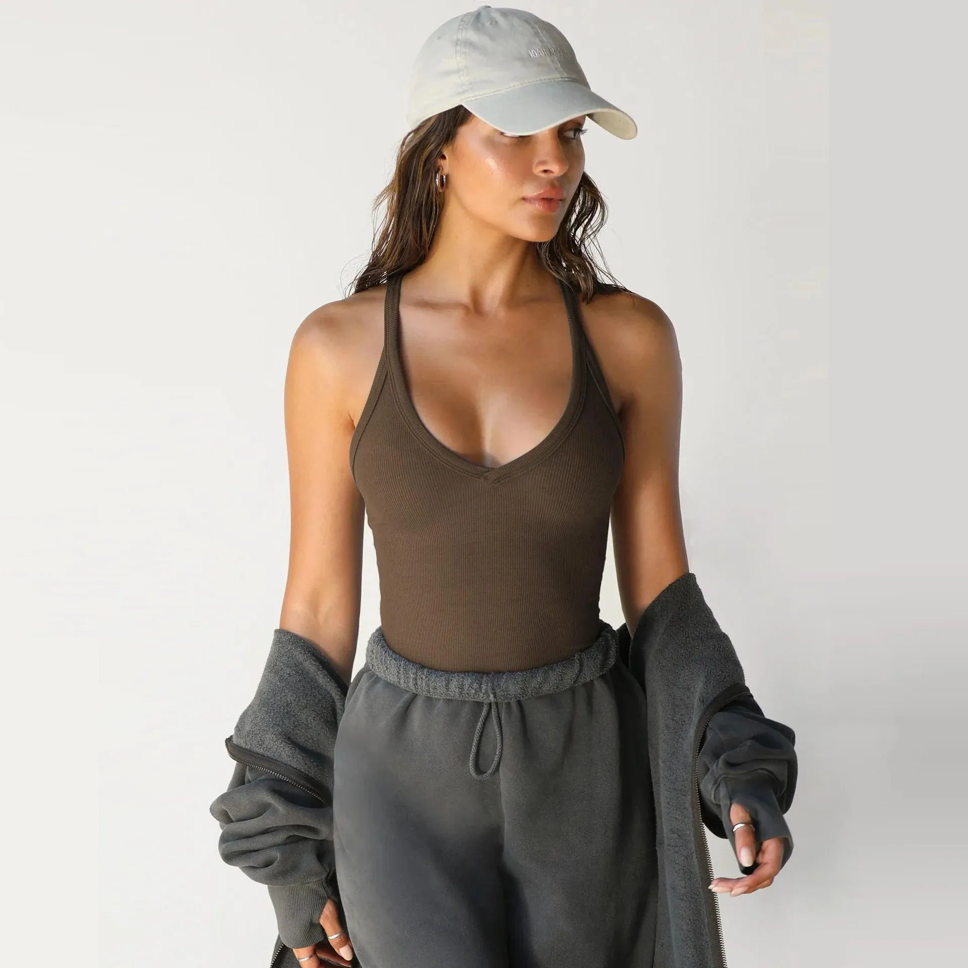 Summer vest crop top
