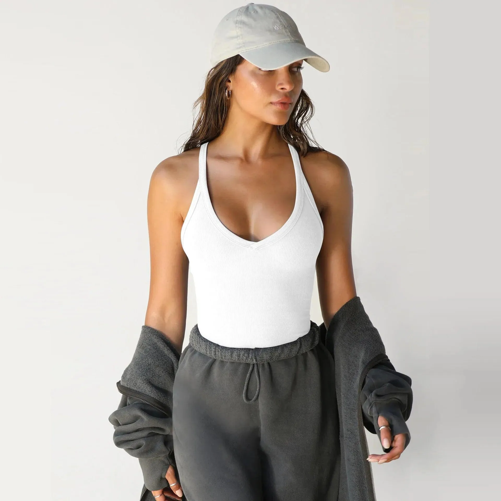 Summer vest crop top