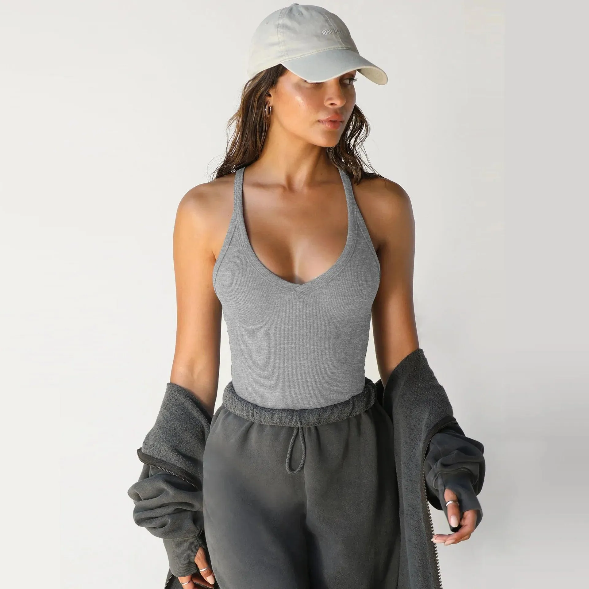 Summer vest crop top