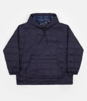 Taion Oversized Down Pullover Jacket - Navy
