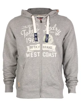 Tokyo Laundry Edvard hoodie in grey