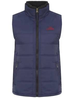 Tokyo Laundry Verbier blue gilet