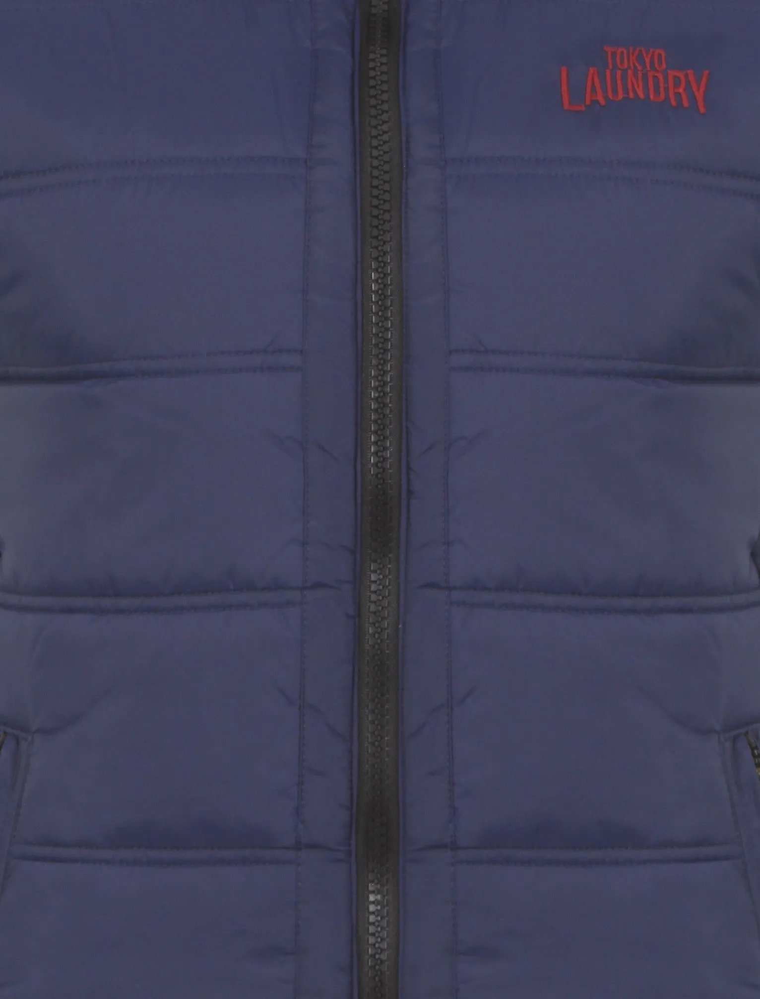 Tokyo Laundry Verbier blue gilet