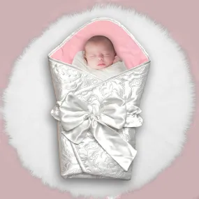 Ultrasoft Reversible Luxury Floral Satin Wrapping Sheet
