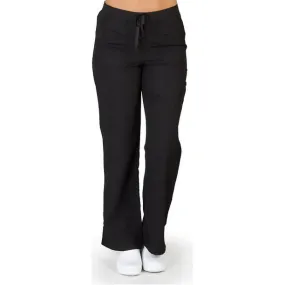 Ultrasoft Scrubs Women's Drawstring and Elastic Waist Cargo Pant