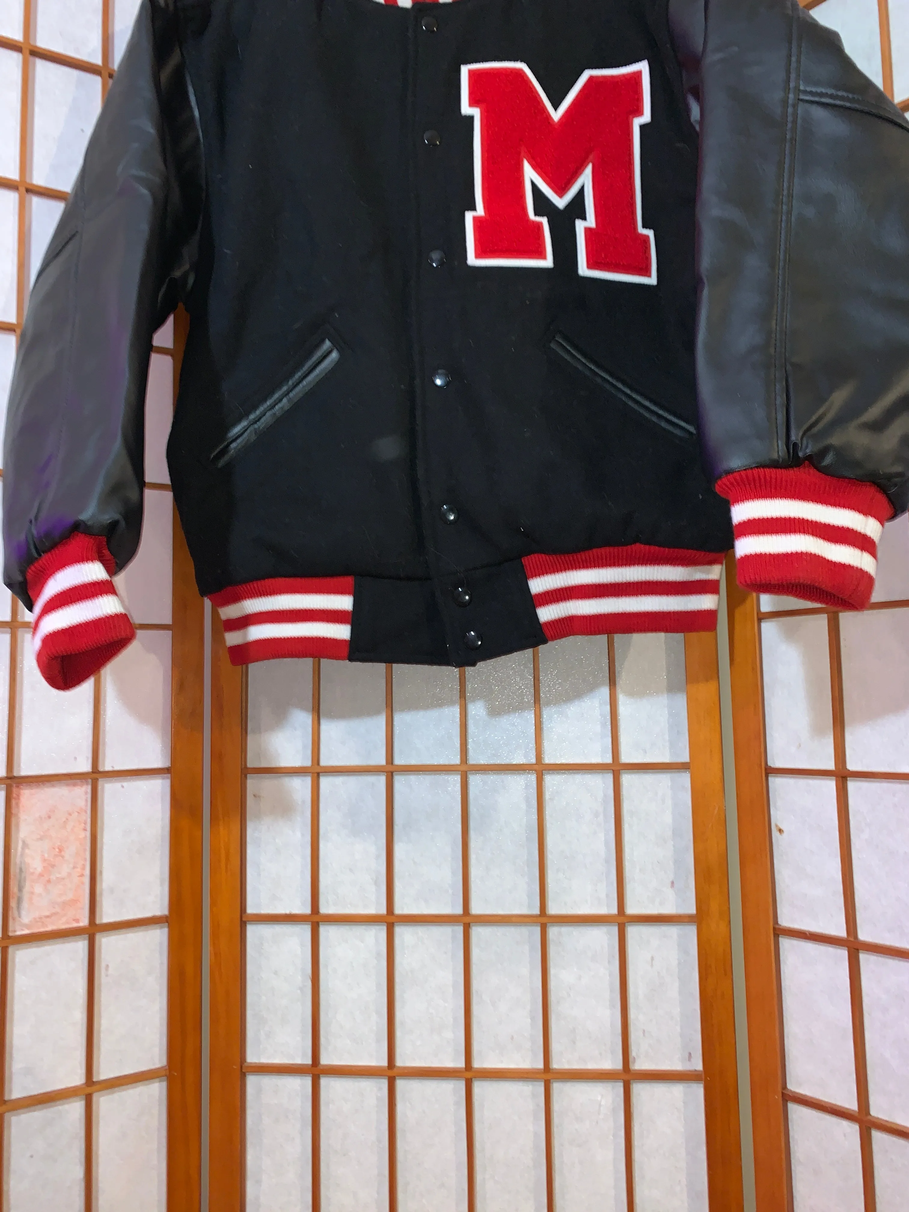 University Of Maryland Vintage Letterman Jacket