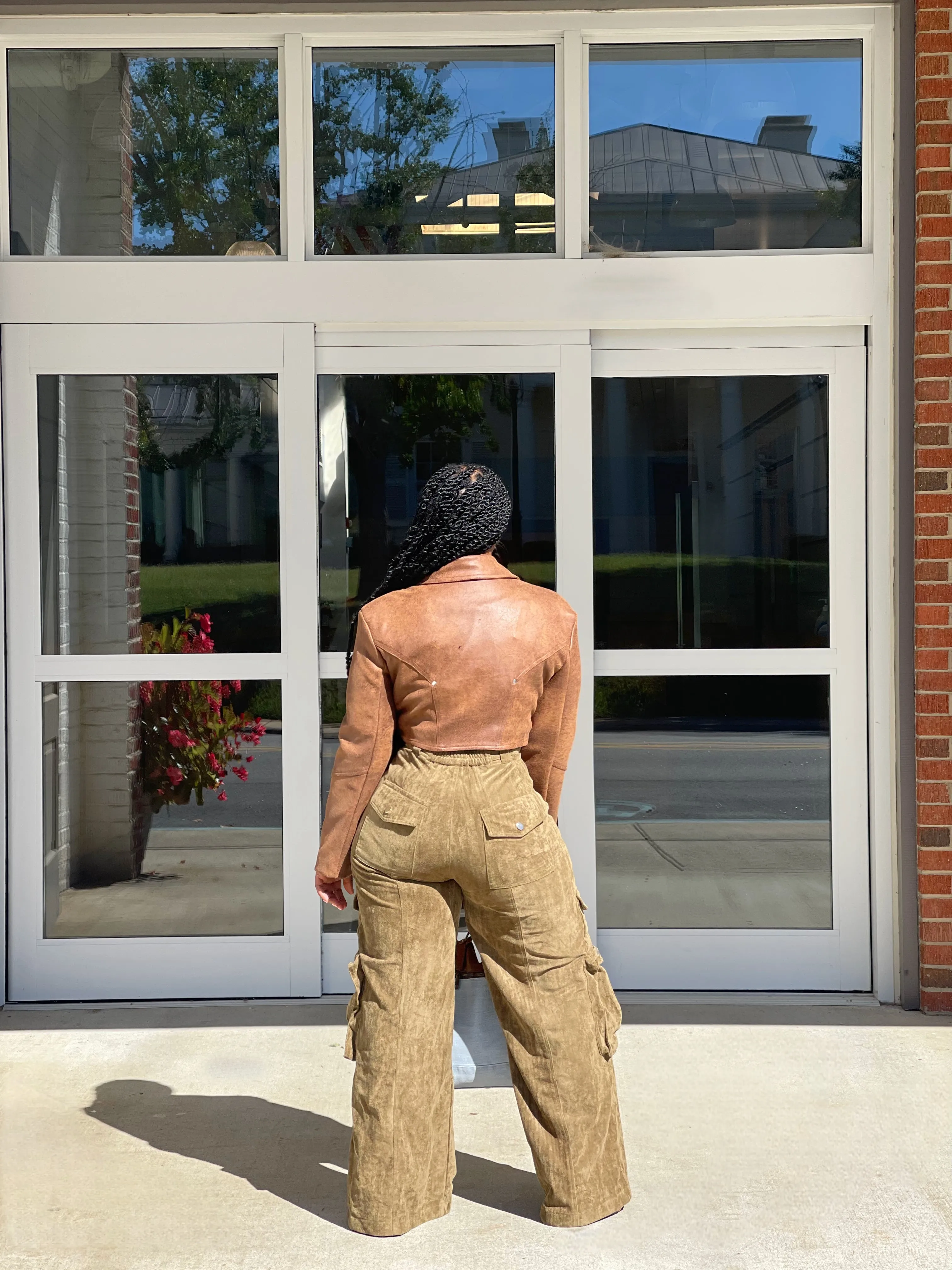 Vegan Suede Pants