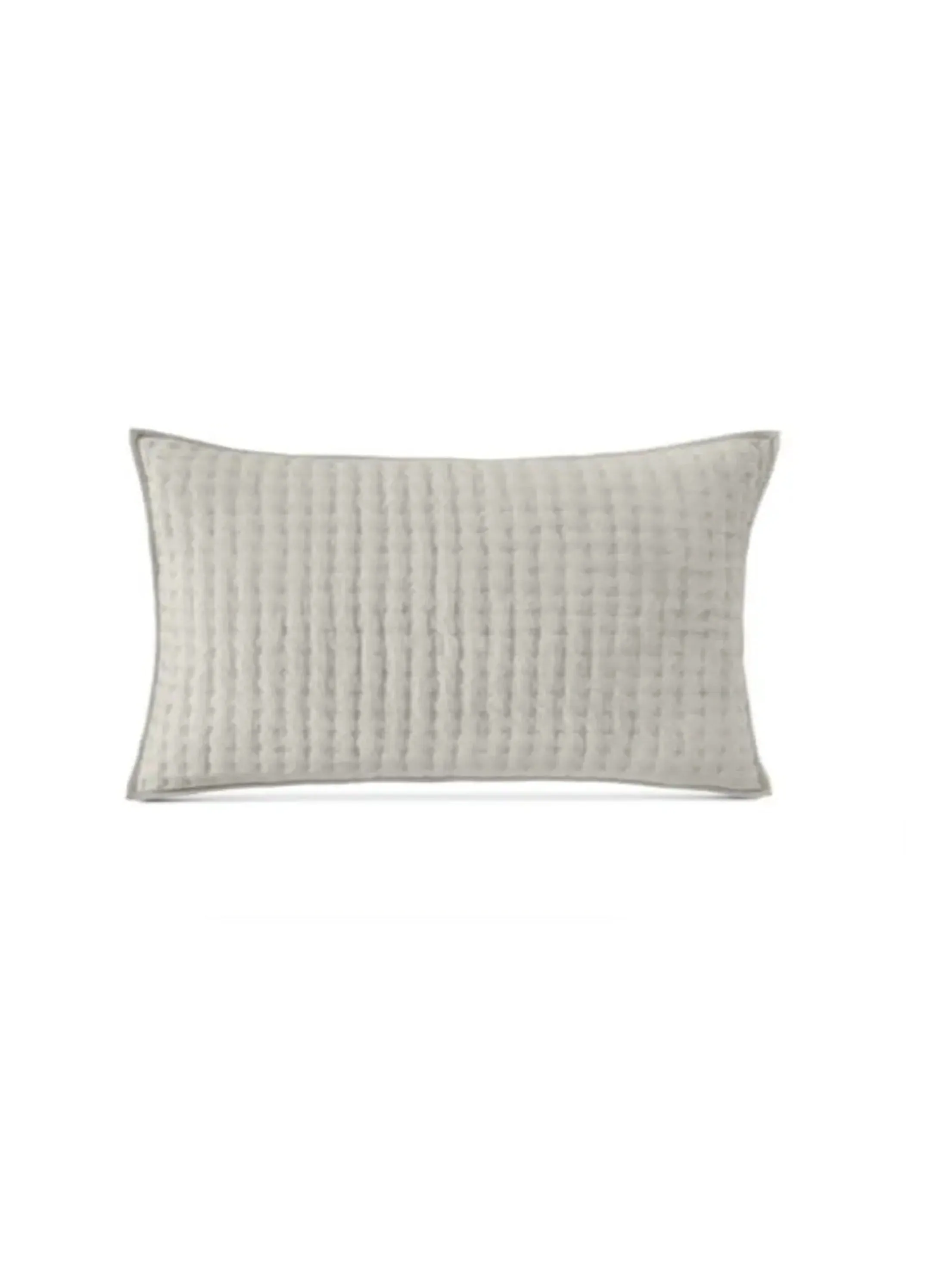 Velvet Hand Quilted Pillow Sham