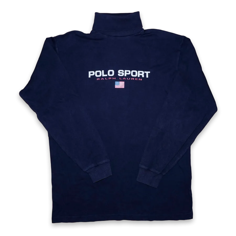 Vintage Polo Sport Turtleneck Longsleeve Large