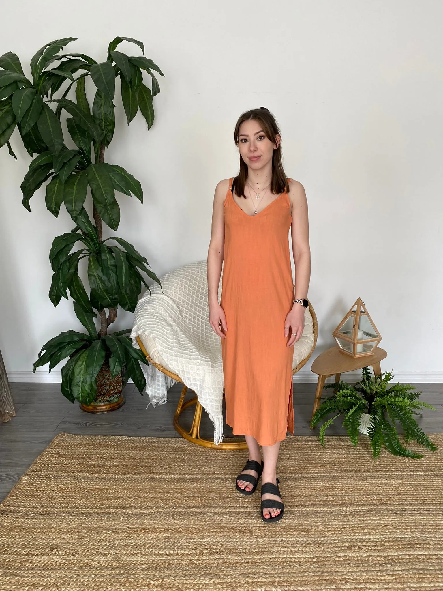 Waterfalls Slip Dress